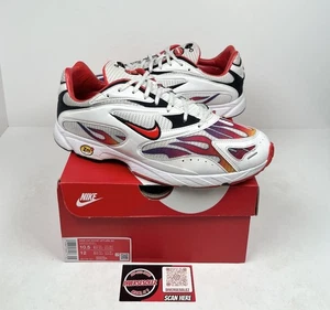 Taglia 10.5 - Nike Supreme x Zoom Streak Spectrum Plus Habanero Red❤️🔥 Rare! - Foto 1 di 7