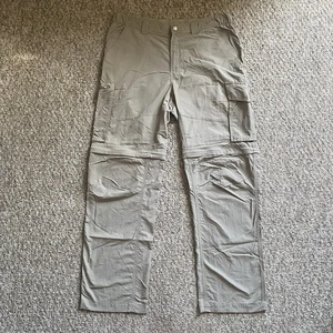 Columbia Omni-Shade Pants Mens 34x30 Convertible Cargo Zip Off Hiking Outdoor - Picture 1 of 14