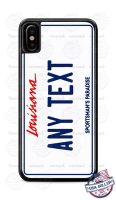 Louisiana 2004 License Plate Phone Case For iPhone 16 Samsung s25 A32 Google 7 8 - Image 1 of 4