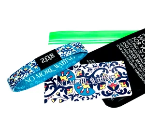 Pulsera ZOX **NO MÁS ESPERAS** Plateada Individual Pequeña MYS/FG con Tarjeta - Imagen 1 de 3