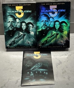 Babylon 5 The Movie Collection (DVD) 5 Disc Set w/ Dust Cover + Insert TESTED - Picture 1 of 24