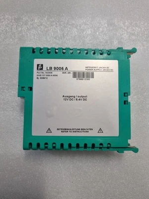 PEPPERL & FUCHS LB 9006 A PART NO 542008 (132) - Image 1 of 4