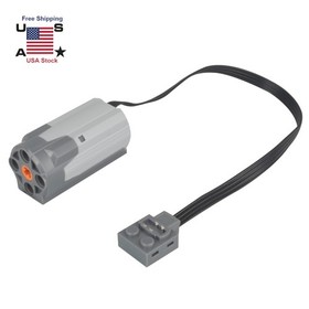 Gray 8883 M-Motor High Speed for LEGO Technic Durable Building Block Accessory