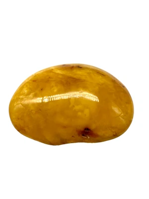 Butterscotch Bernstein; 47,5 g; 8,5 x 6,5 cm - Bild 1 von 4