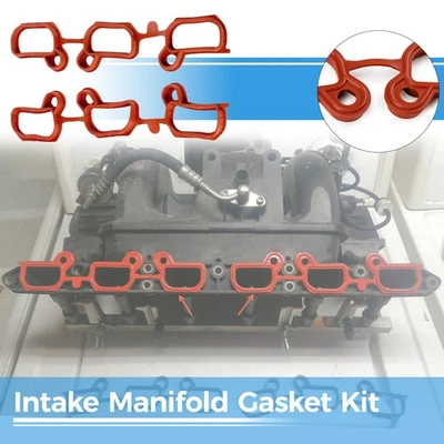 2x Conjunto de Junta Coletora de Entrada para 2001-05 BMW 325i 325xi 330i 330xi 525i 530i - Imagem 1 de 4