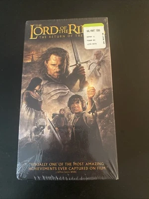 Lord of The Rings VHS The Return of the King New Factory Sealed Two Tapes - Image 1 of 3