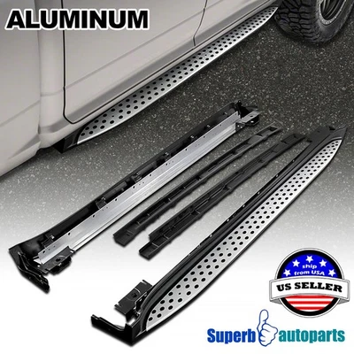 Fits 2007-2012 Mercedes Benz X164 GL 350 450 Nerf Side Step Bar Running Board - Image 1 of 4