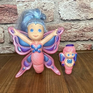Sea Wee Shimmer Wind BELLE SCHMETTERLING MIT BABY WHISPY Kenner 1986 - Bild 1 von 7