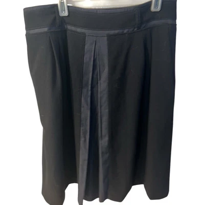 Piazza Sempione Skirt Womens 8 Italy Stretch Wool Blend capsule Career Timeless - Image 1 of 4