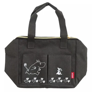 Tasche MUMIN Picknicktasche, die zu Hause oder draußen verwendet werden kann BUCH SCHWARZ Ver. - Bild 1 von 2