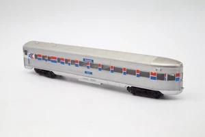 HO Scale Amtrak Passenger Coach Car #3337 Phase II Red White Blue Model Train - Picture 1 of 5