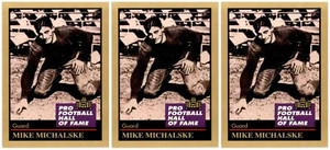 (3) 1991 ENOR Pro Football HOF #98 Mike Michalske Green Bay Packers Karten Lot - Bild 1 von 2