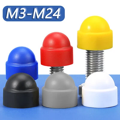Schutzkappen für Schrauben M3 - M20 Schraubenkappe Abdeckkappe Sechskantschraube - Bild 1 von 4