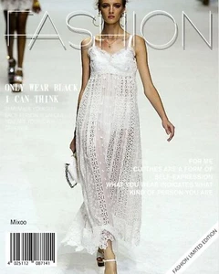 Dolce Gabbana Very Rare White Dress SILK long IT42 podium - Picture 1 of 24
