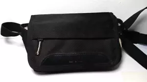 JVC kleine Camcorder Kamera schwarz Schultertasche 7x3 - Bild 1 von 3