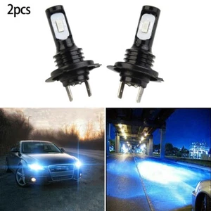 Ultra Bright 8000K Ice Blue H7 LED Headlight Bulbs Kit for Car Fog Light - Picture 1 of 20