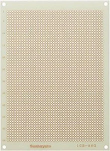 ICB-96G, Single Sided Matrix Board FR4 with 0.9mm Holes 2.54 x 2.54mm Pitch, 160 - Picture 1 of 1