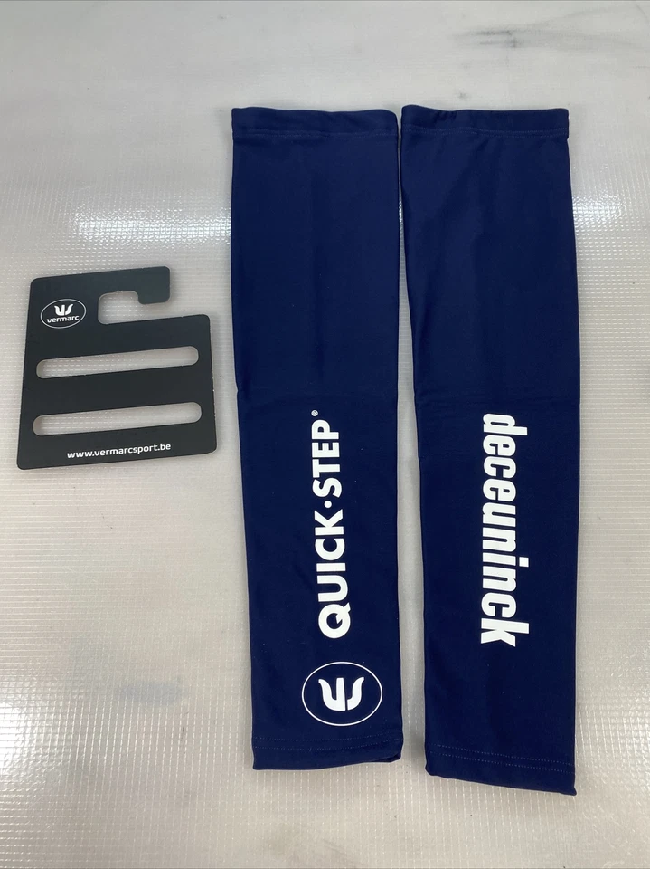 Vermarc Quick Step Calentadores de Brazo Térmicos Ciclismo XLarge XL (8472-9) Foto 1 de 4