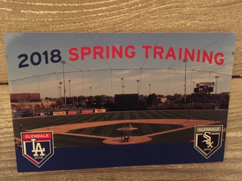 Los Angeles Dodgers 2018 Spring Training Postcard New Cover