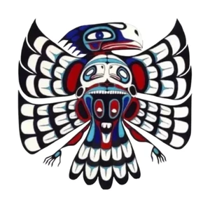 Pegatina Thunderbird 3" Nativo Americano Southwest Lore Myth Legend Bird - Imagen 1 de 1