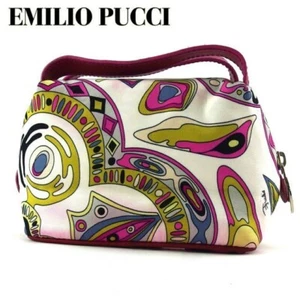 Emilio Pucci Cosmetic Pouch Pucci Pattern Used - Picture 1 of 10