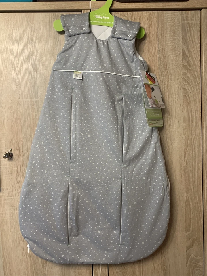 Winter Schlafsack 90 cm NEU Odenwälder Prima Klima lovely Nightsky Grey - Bild 1 von 1