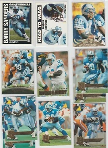 Barry Sanders 11 Card Lot, 1990's Pinnacle, Some Duplicates, NM-M - Picture 1 of 2