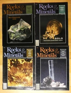 Rocks & Minerals Magazine Vol. 68 1993 2 4 5 Magazines, 1990 NEW HAMP. VOL.65 #4 - Picture 1 of 1