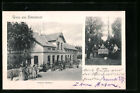 Ansichtskarte Elmenhorst, Vespers Gasthaus, Garten 