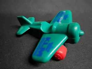 Giocattolo vintage KLM - plastica vichinga - aereo Z 3 1/2" - verde con blu KLM - Foto 1 di 4