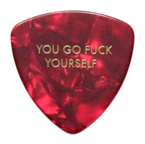 BUDDY GUY YOU GO F*** YOURSELF TOUR GUITAR PICK - Picture 1 of 2