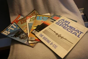 Aircraft Magazine Lot Military Airpower USAF B-17 1971-2004 6 issues VG Cond. - Picture 1 of 8