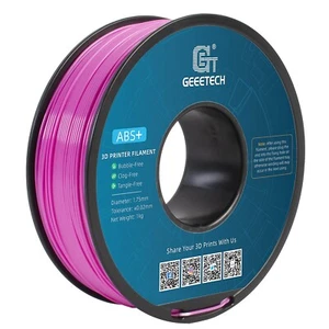 1KG/Spool ABS+ Pink 1.75mm Geeetech Filament Strong Filaments For 3D Printers US - Picture 1 of 9