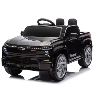 24V Kids Ride on Car with Remote Control Licensed Chevrolet Silverado Truck Toy - Picture 1 of 14