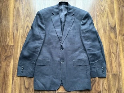 Austin Reed 100% Linen Suit 40S “Navy” W32 L31 BNWOT Immaculate RRP £389 - Image 1 of 4