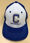 Carmel Indiana Basketball White Blue Youth Kids Flex Fit Baseball Cap Hat
