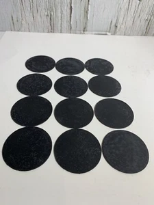 Gummimembranen Mullen C Bersttester 0-200 psi Packung mit 12 schwarz New Old Stock - Bild 1 von 10