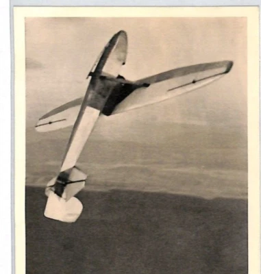 GERMANY GLIDER Aviation 1935 RP Postcard WOLF HIRTH *LOOPING* {ex Slater}PG34 - Image 1 of 4