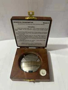 Spherical Densiometer -Convex Spherical Crown Densiometer-Essential Tool for Sci - Picture 1 of 8