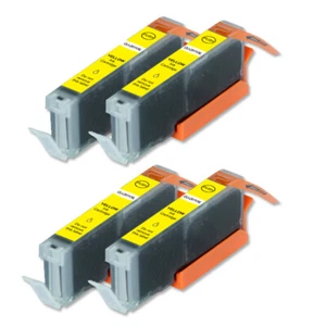 4 PK Yellow Printer Ink Compatible for CLI 271 XL MG5720 MG5721 MG5722 MG6820 - Picture 1 of 1