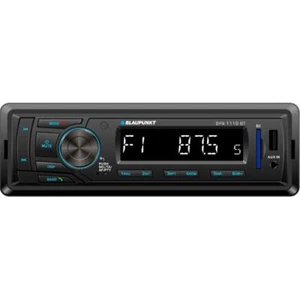Blaupunkt BPA1119BT Autoradio 1 DIN, Bluetooth, USB, Nero - Foto 1 di 1