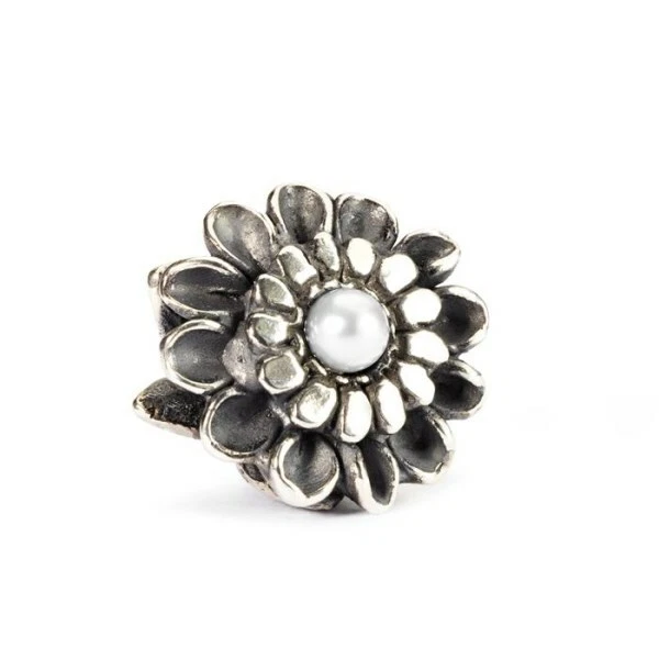 Fashion Trollbeads November Chrysanthemum TAGBE-00037 - Image 1 of 1