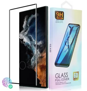 Protector de pantalla de vidrio con orificio sensor de huellas dactilares para Samsung Galaxy S22 Plus - Imagen 1 de 8