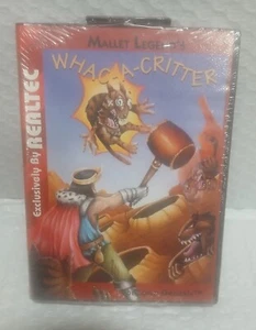 Sega Genesis Mallet Legend' s WHAC-A-CRITTER - Original Classic Game by Realtec - Picture 1 of 9