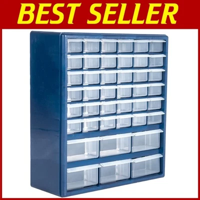 Impact Resistant 42 Compartment Organizer for Crafts, Tools, and Accessories - Image 1 of 4