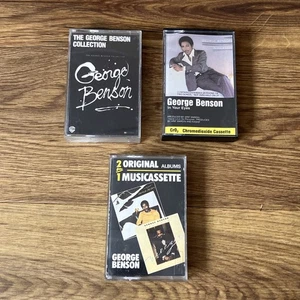 George Benson 2 In 1 & In your Eyes GB Collection 3 Cassettes Tapes Bundle - Picture 1 of 11