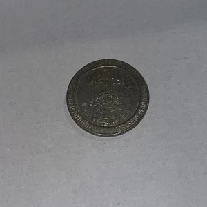 Aladdin Hotel & Casino 1 $ Spielmedaille 1987 Vintage Las Vegas Chip Münze Sammlerstück - Bild 1 von 6
