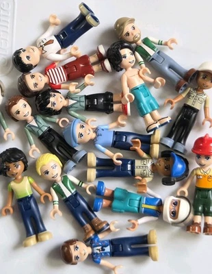 LEGO FRIENDS BOY MINIFIGURA MUÑECA JUGUETE MASCULINO FIGURAS ELEGIDAS AL AZAR $4.49 POR FIGURA Foto 1 de 4