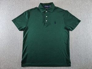 Polo Ralph Lauren Men’s Short Sleeve Polo Shirt Green Blue Tag Size Small Classi - Picture 1 of 6