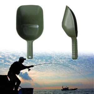 Lure Feeder Scoops Casting Baits Shovel Fishing Baiting Throwing Spoon - Picture 1 of 10